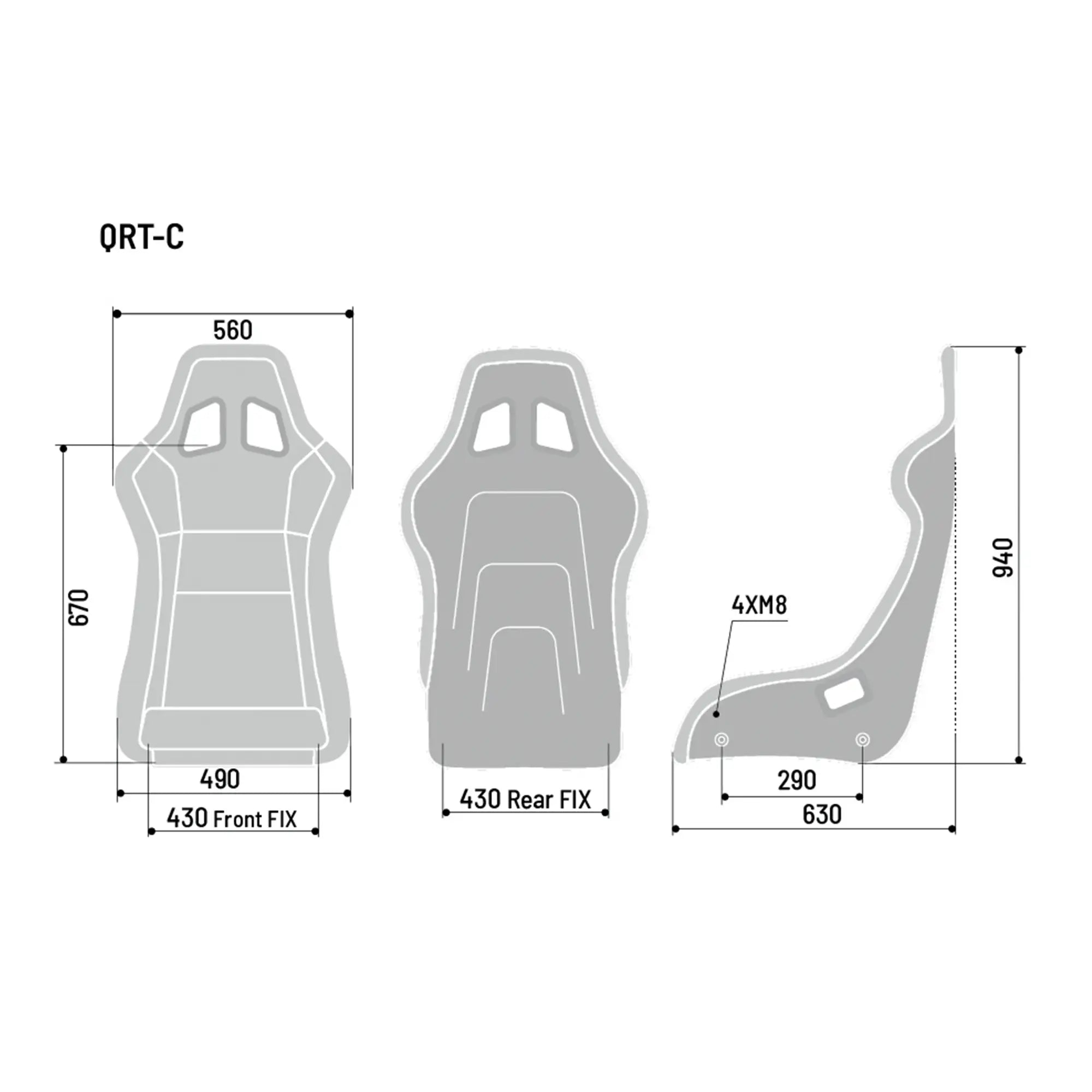 Stol Sparco QRT C