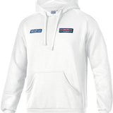 Hoodie Martini Big Stripes White