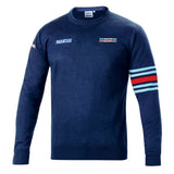 Cotton Crewneck Sweater Martini Racing