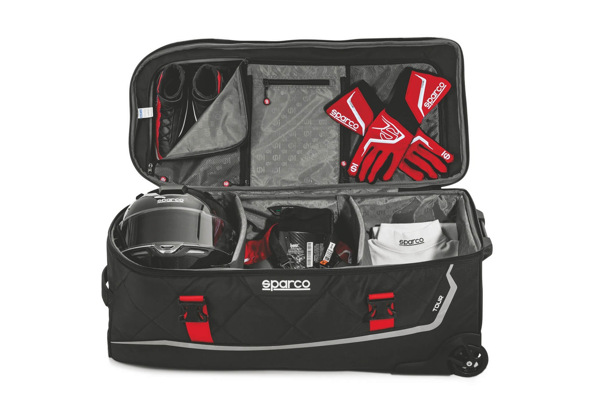 Trolley bag Sparco Tour Martini Racing