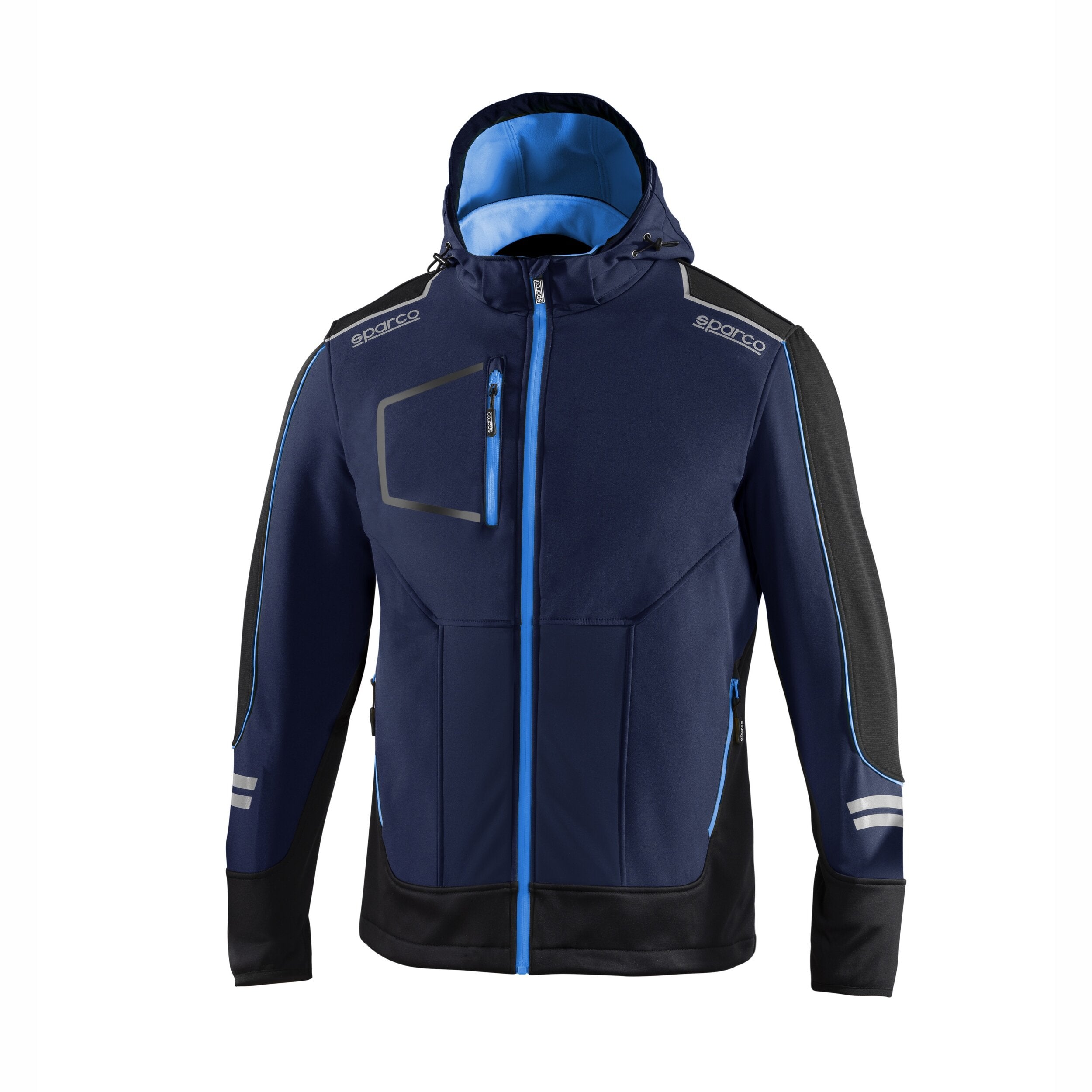 Jacka Softshell Sparco Tech Blå
