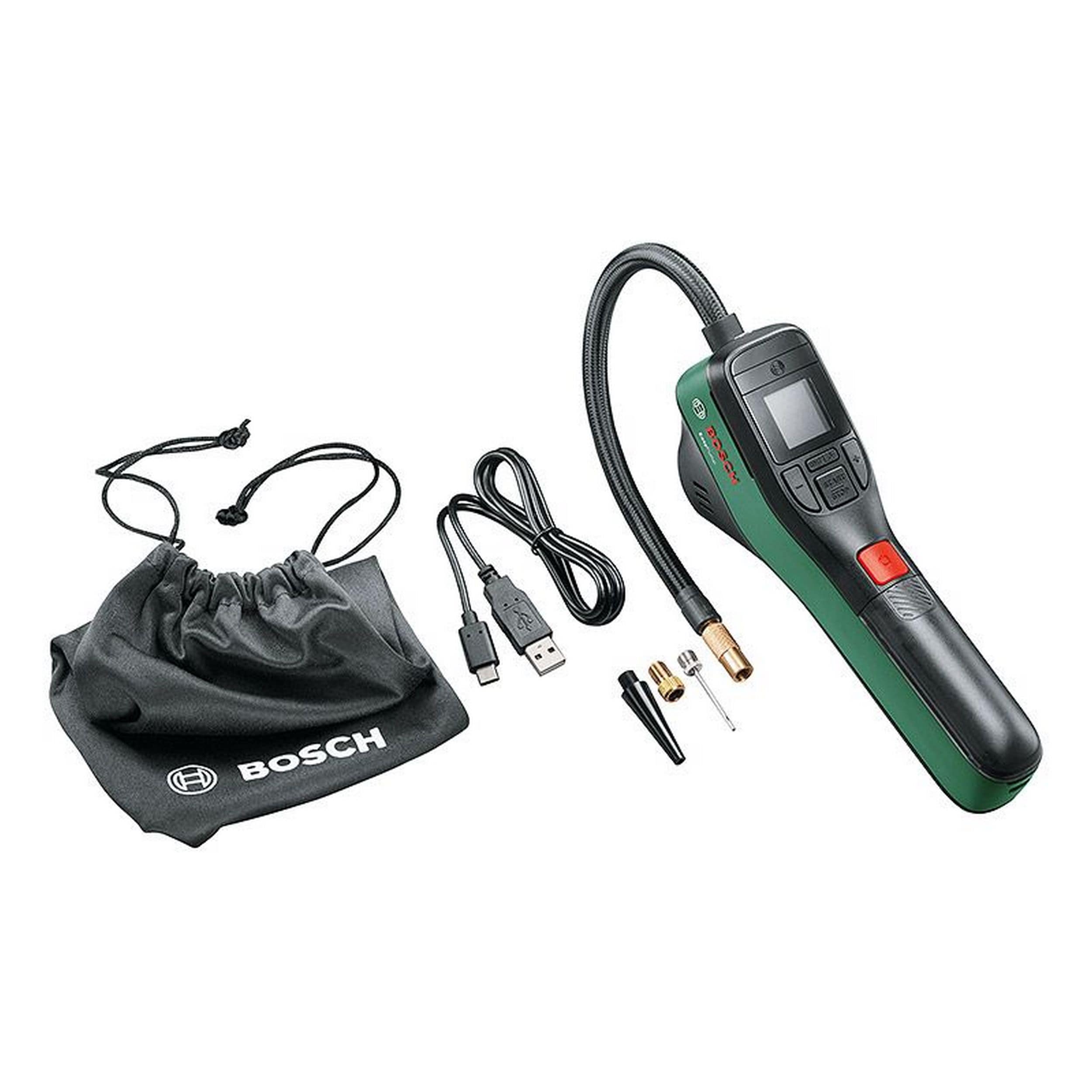 Bosch EasyPump Air pump with tire pressure gauge