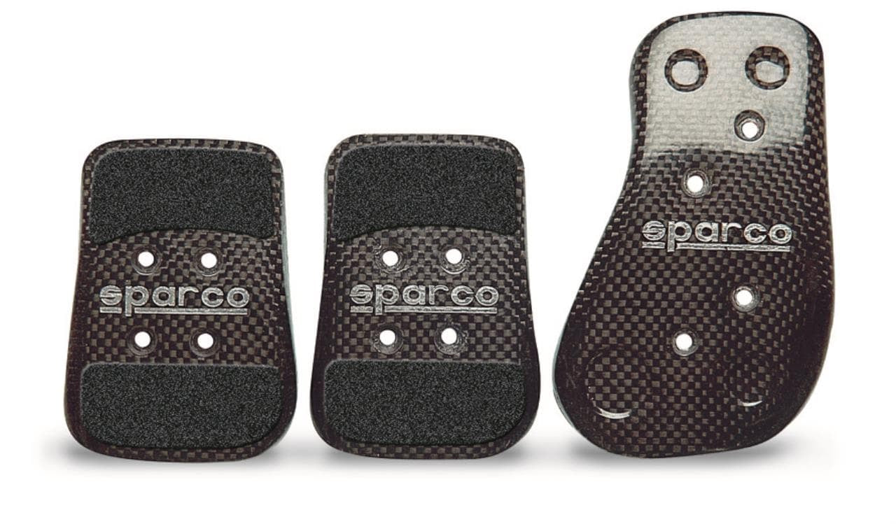 Pedalplattor Sparco carbon