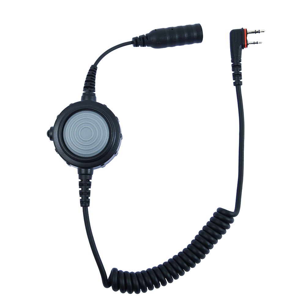Cable for intercom - handheld radio with ptt
