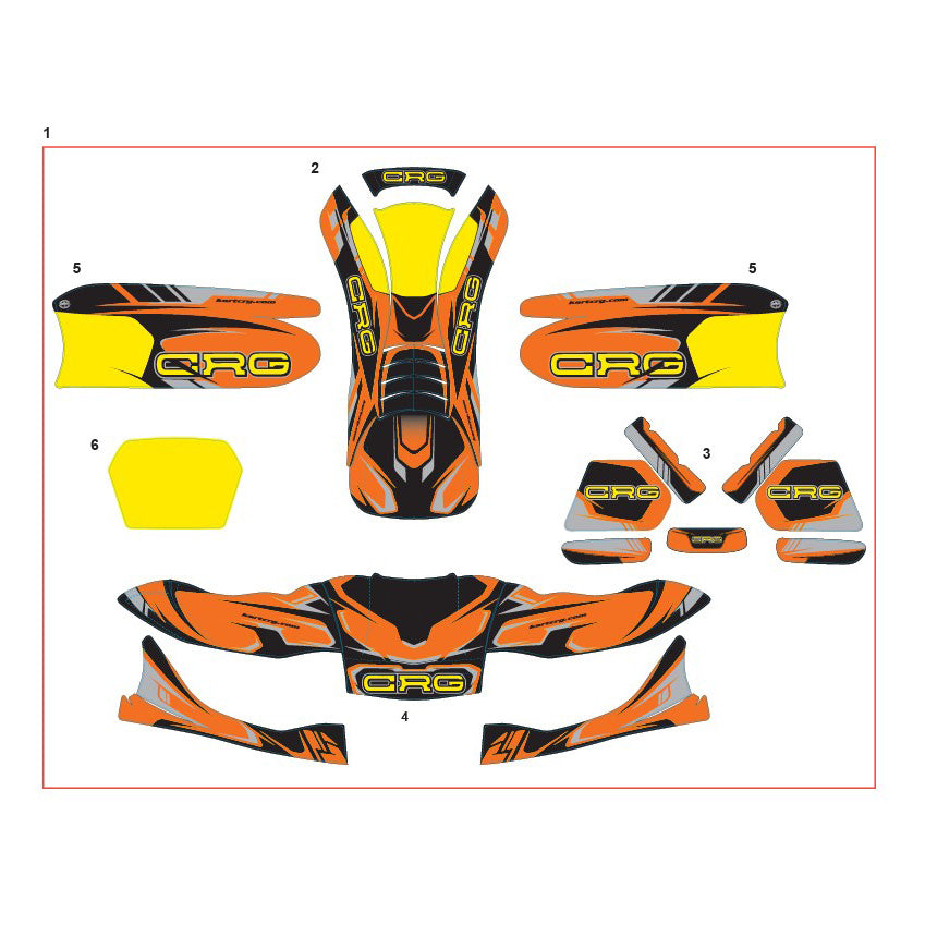 Sticker Kit CRG KG 507/509