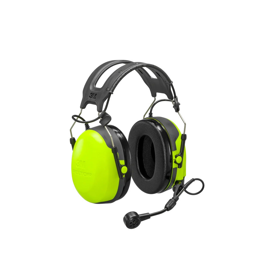 Peltor Headset, CH-3 FLX2, Yellow, with  J411A