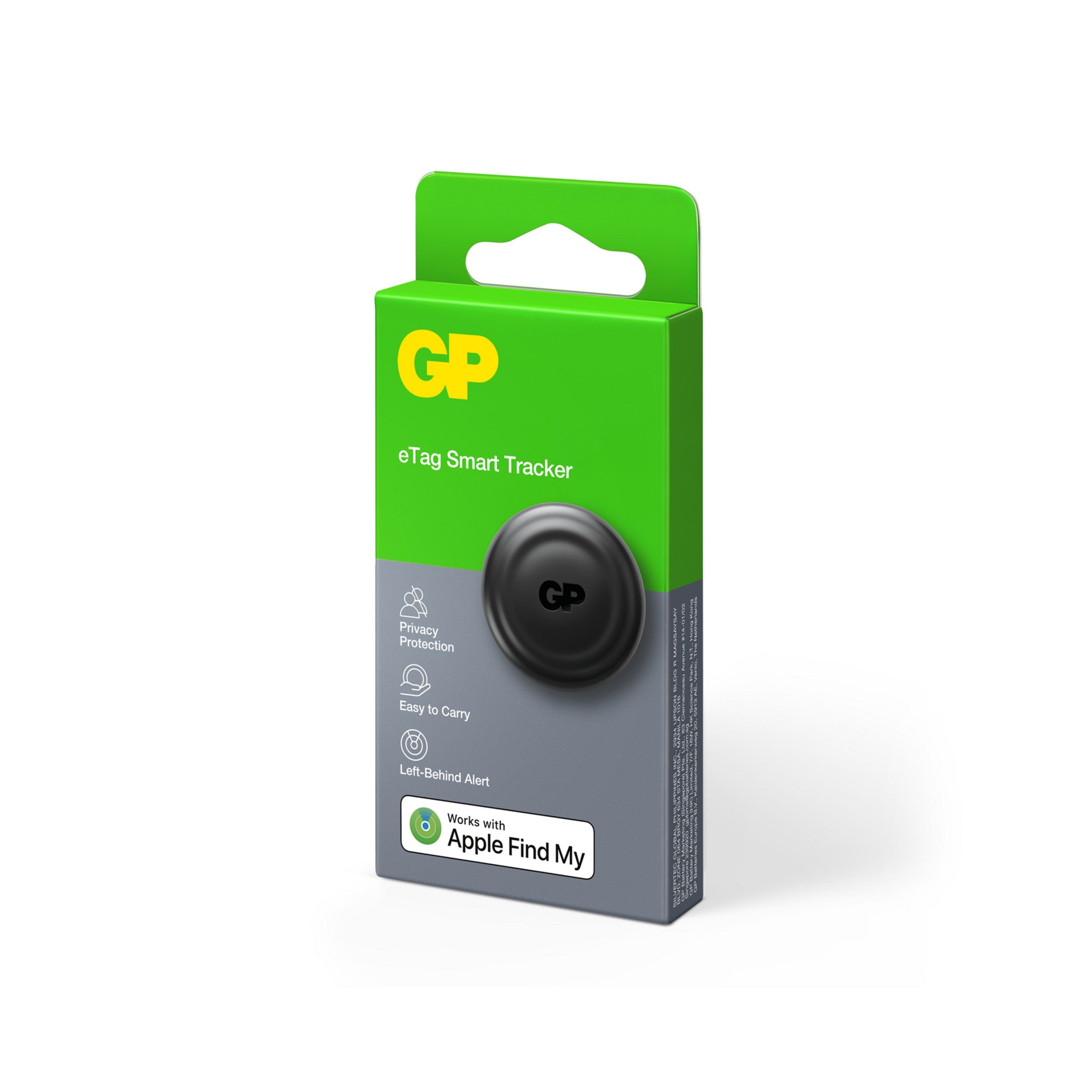 GP eTag Smart Tracker svart 1-pack
