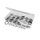 Assortment box with 255 inner and outer locking rings