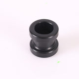 Distansring för Bensinslang Aluminium Svart 9 mm hål