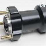 Rear hub 30mm x 95 black 6-8 Aluminium
