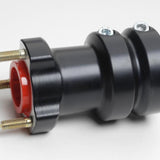 Rear hub  40mm x 115 black Aluminium