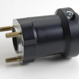 Rear hub 50mm x 95 black Aluminium