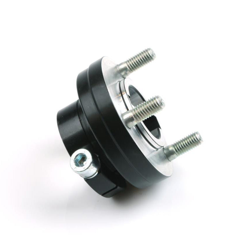 Rear hub 30mm x 35 black Aluminium