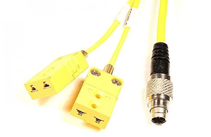 Temperature sensor cable AIM Yellow/yellow for My5/6 2T