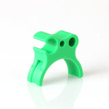 Fuel Line and Throttle Cable Support green