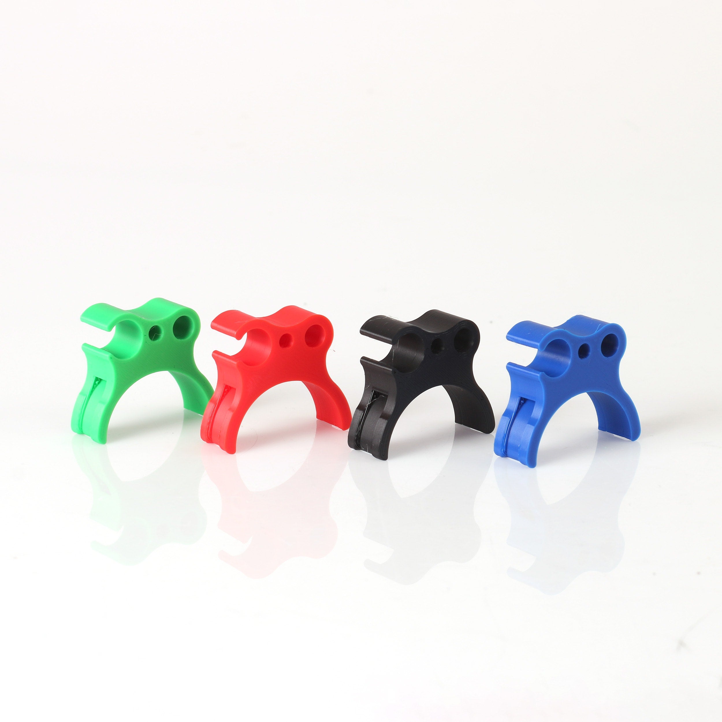 Fuel Line and Throttle Cable Support green