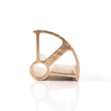 Pedal Extention Gold/Magnesium 74 mm