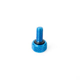 Screw for tyre lock Aluminium Blue 12 pcs