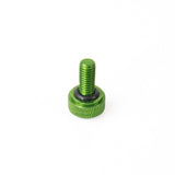 Screw for tyre lock Aluminium Green 12 pcs