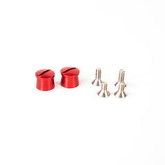 Tear-Off fixing kit Universal Aluminium Red