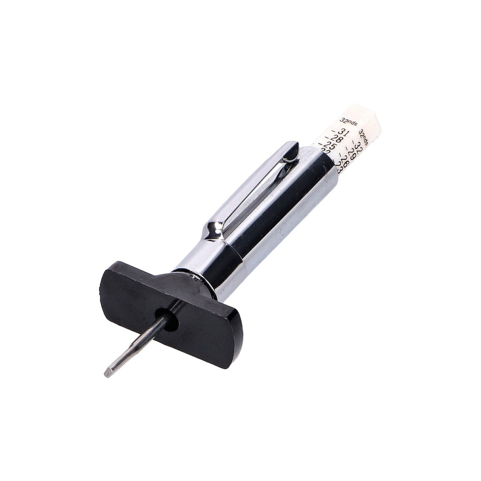 Pattern depth gauge for tires 1-25 mm