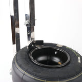 Tyre dismounting tool, folding