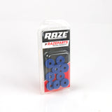 Rubber Washer 6x20mm Blue 10-Pack