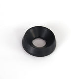 Aluminium Washer Countersunk 8x19mm Black 10-Pack