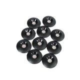 Försänkt Nylonbricka 8x30mm Svart 10-Pack
