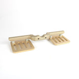 Adjustable footrest with plates CRG