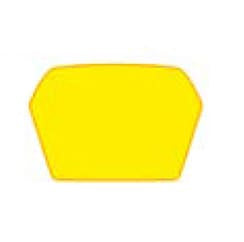 Number Plate Self adhesive Yellow for  KG 509