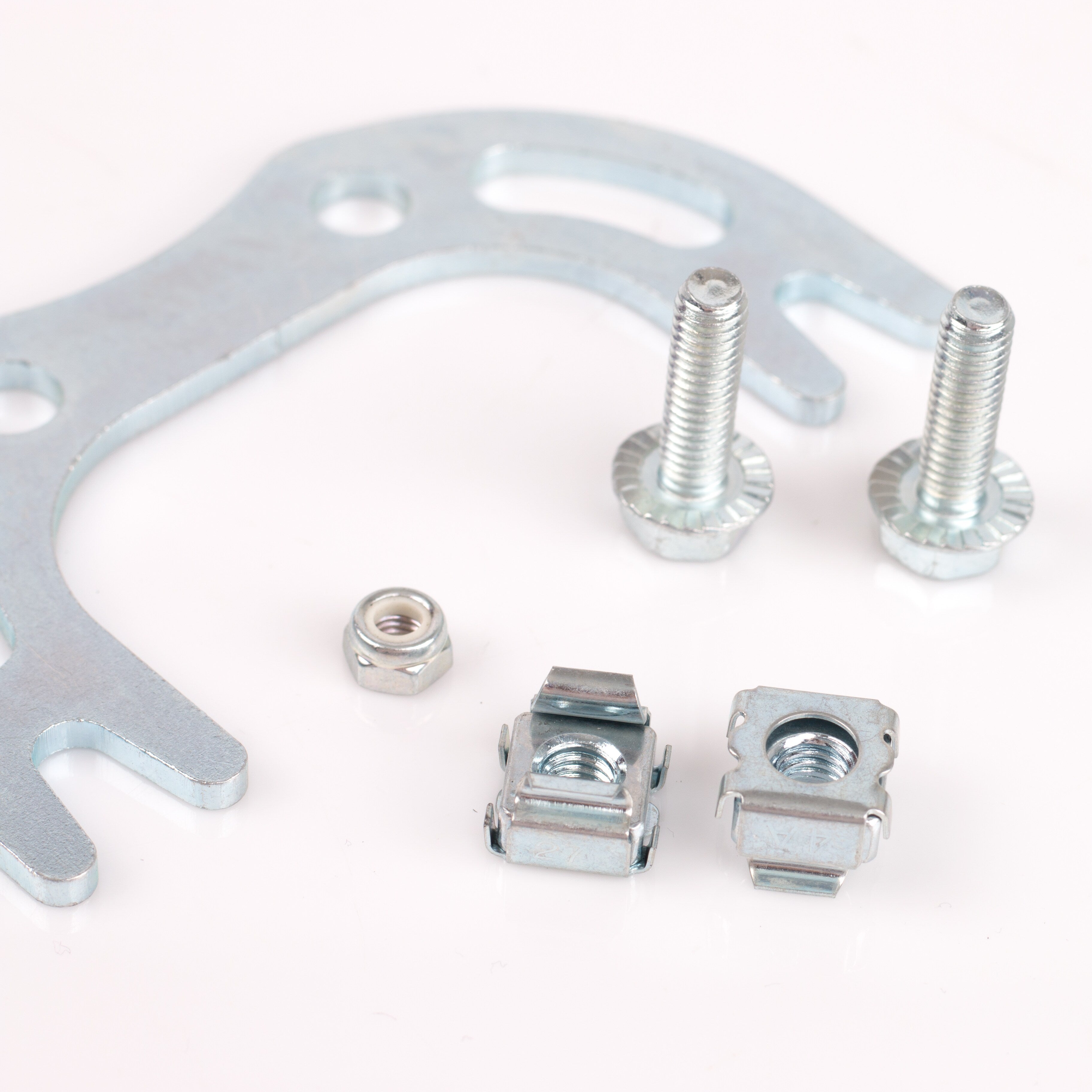 Mounting brackets chain guard Birel S4
