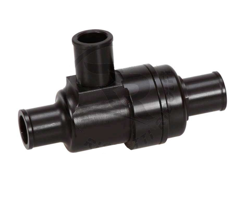 Thermostatic 45 degrees 3-way valve