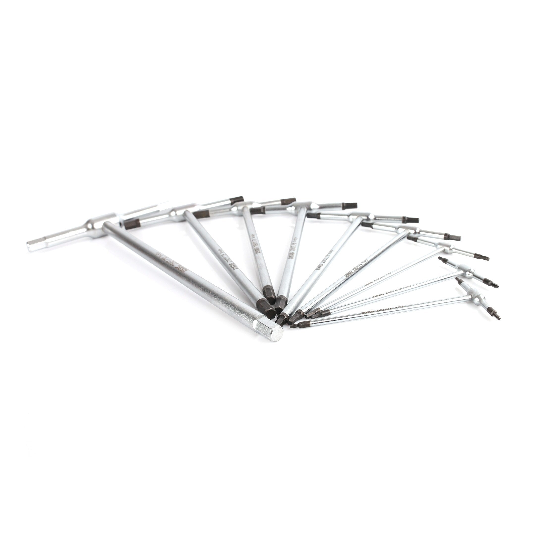 Allen key tools with lazer engraved name 9 pc