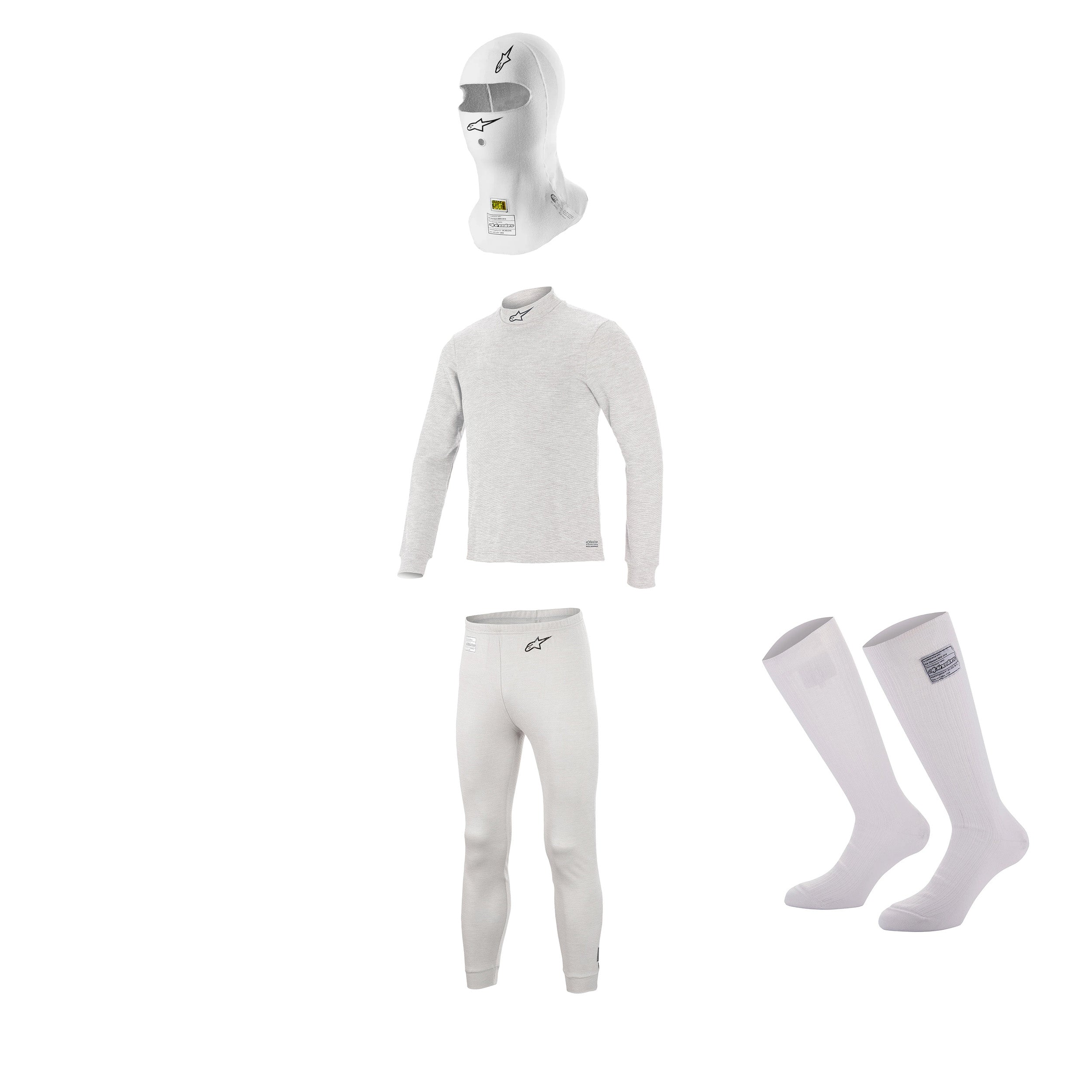 Equipment package Alpinestars V3 White