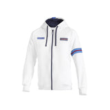 Hoodie Sparco Martini Racing White