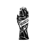 Handskar Sparco K-Rookie Svart/Vit