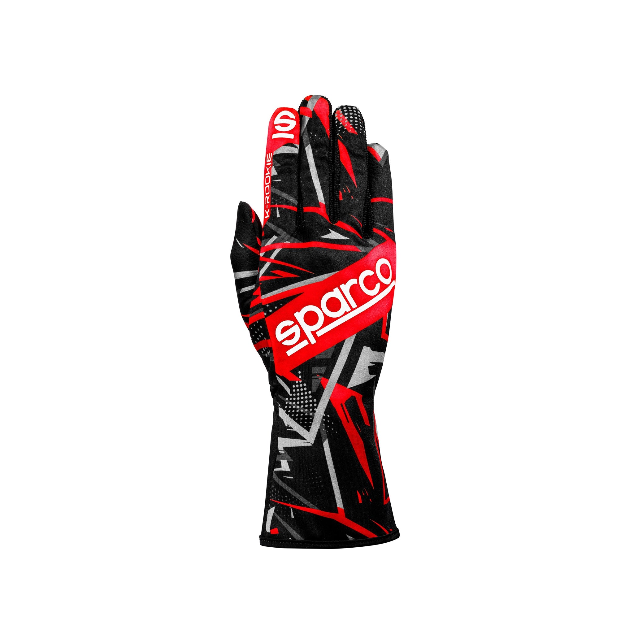 Handskar Sparco K-Rookie Svart/Röd