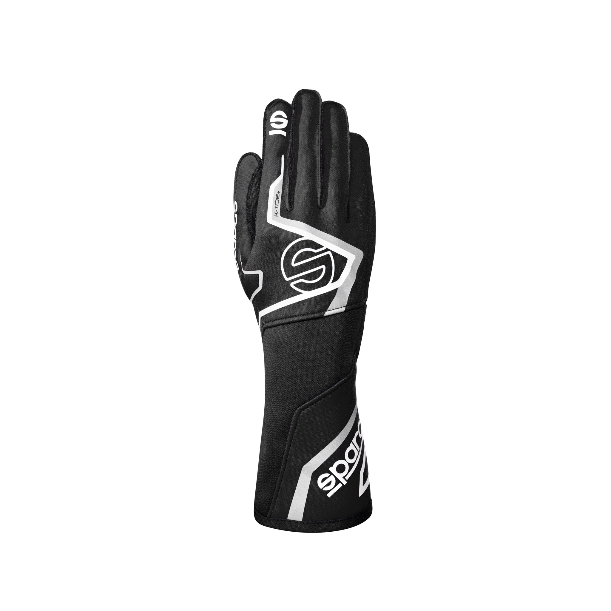 Handskar Sparco K-Tide + 8877-2022 Svart/Vit