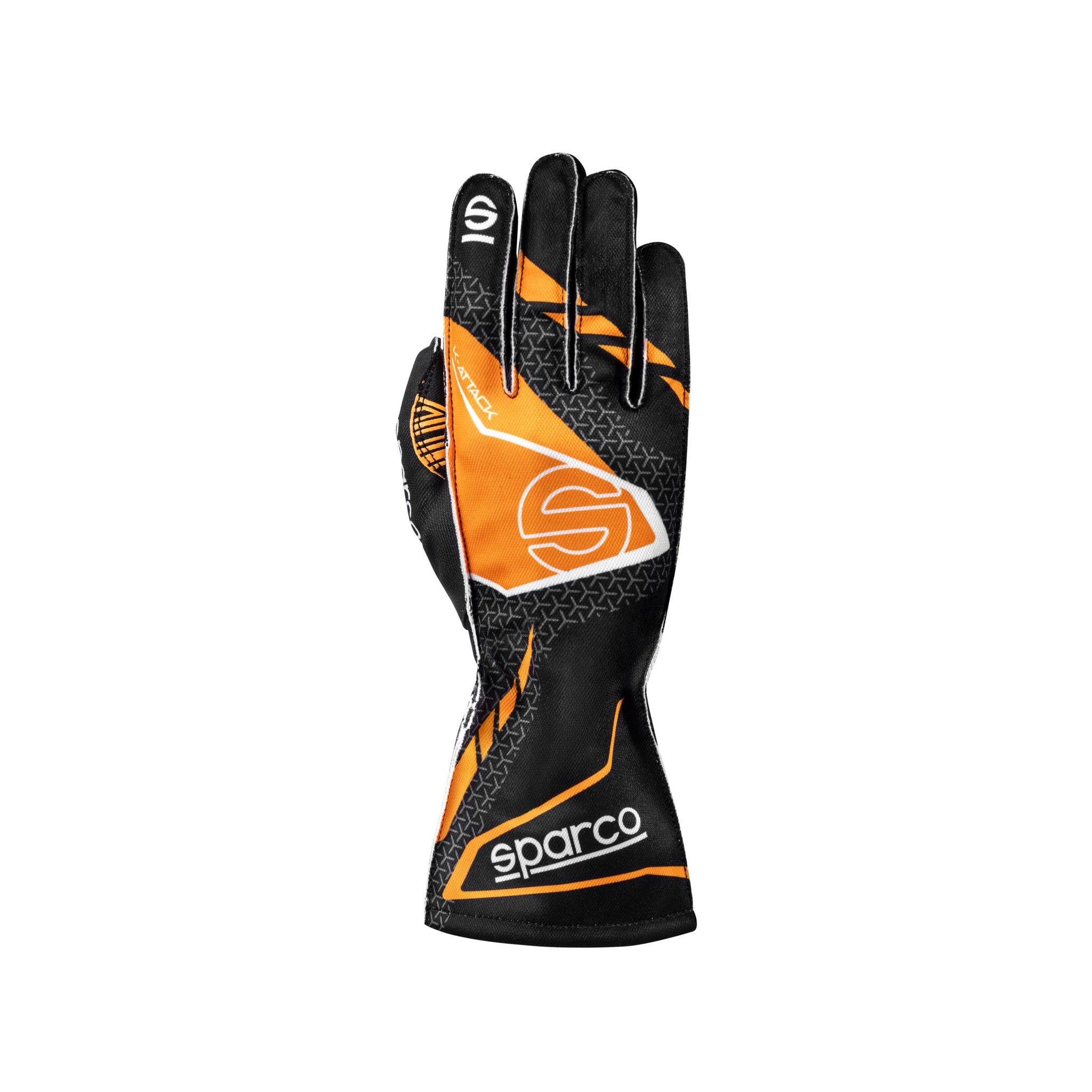 Gloves Sparco K-Attack Black/Orange