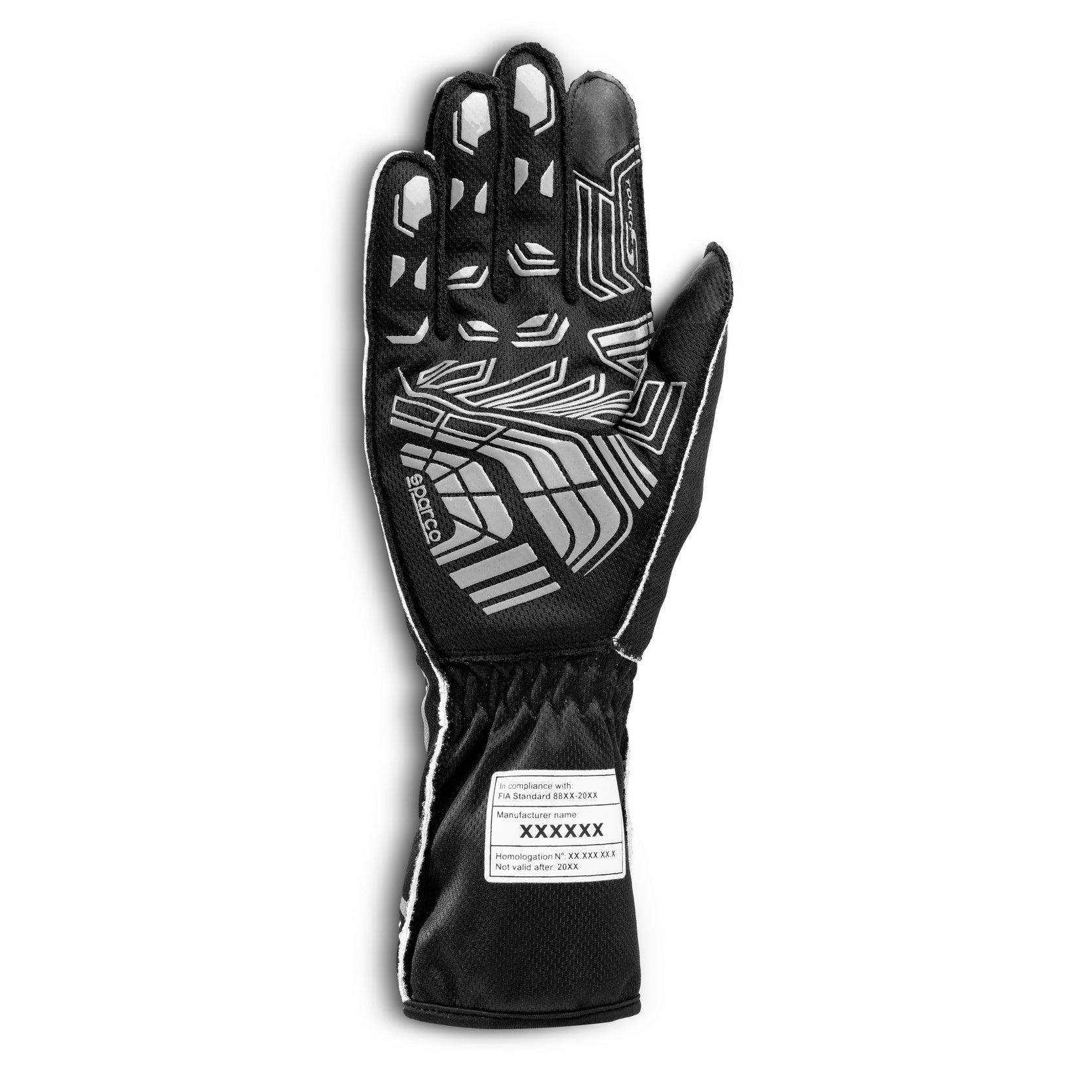Rain Gloves Sparco K-Arrow+ (FIA 8877-2022) Black