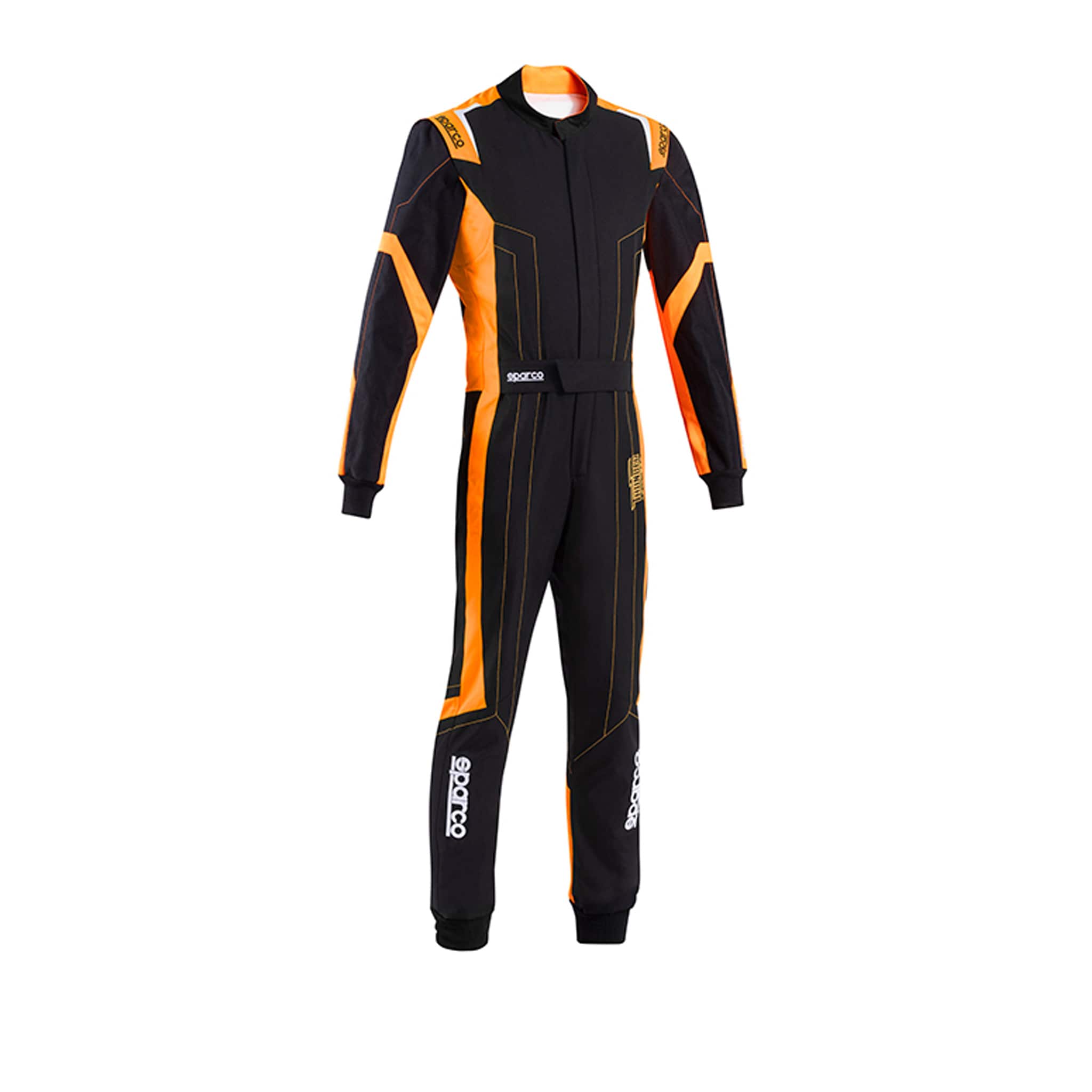 Karting Suit Sparco Thunder Advanced Black/Orange