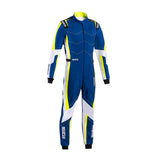 Karting Suit Sparco Kerb Advanced Blue/Yellow