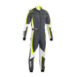 Karting Suit Sparco Kerb Advanced Grey/Yellow