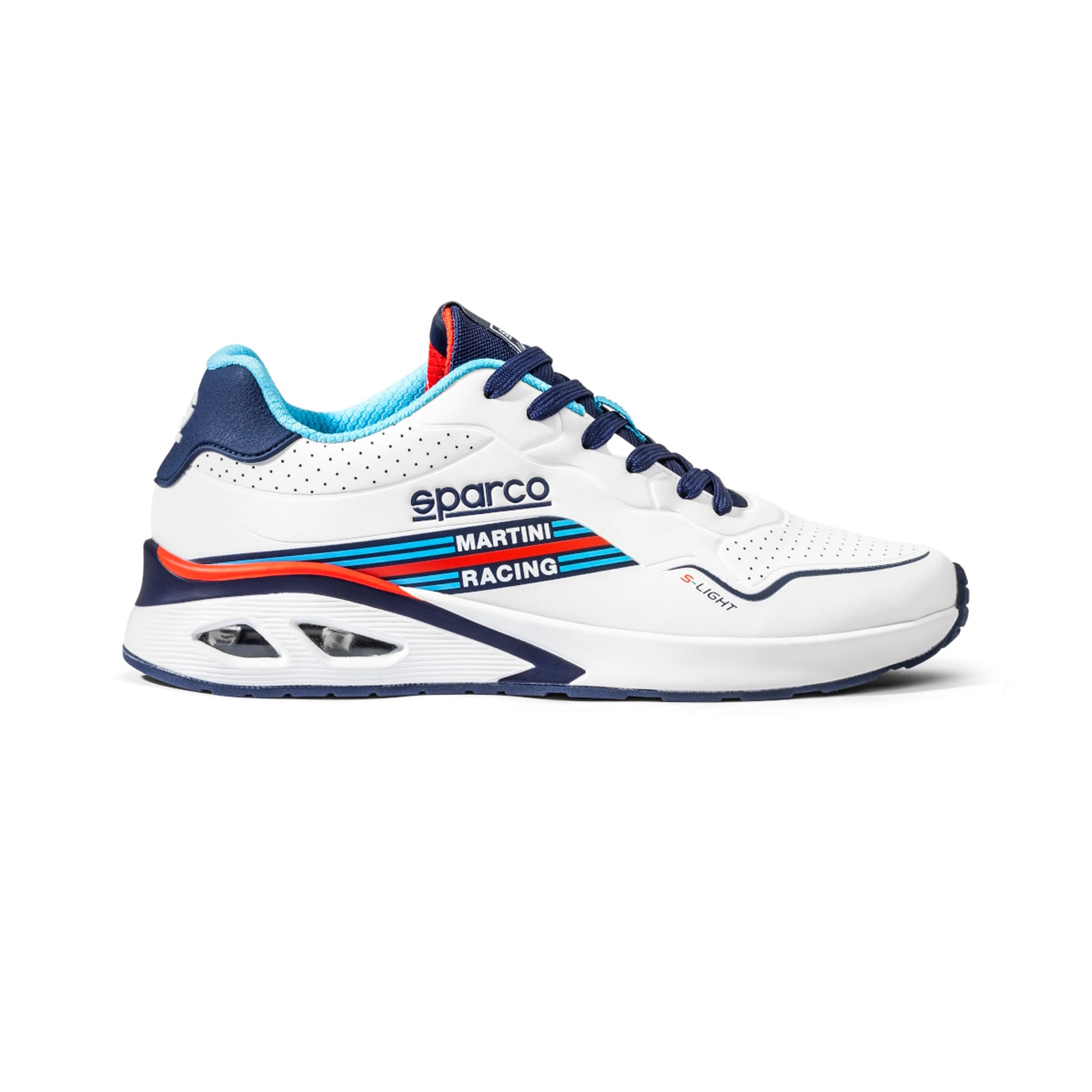 Shoes Sparco S-Light Martini Racing Sneakers White