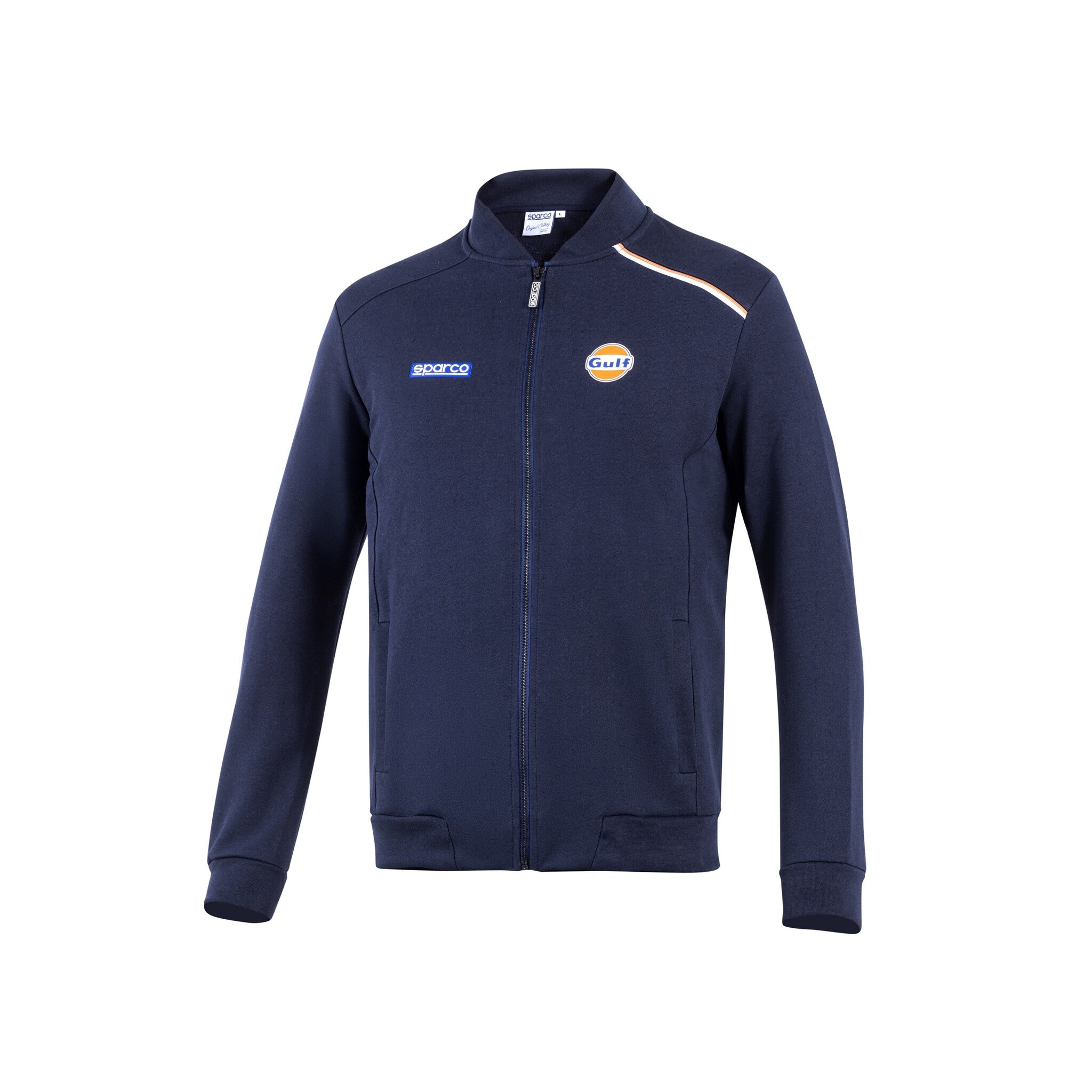 Sweatshirt Sparco Gulf zip Blå