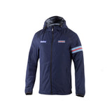 Jacket Sparco Windbreaker Martini Racing Blue
