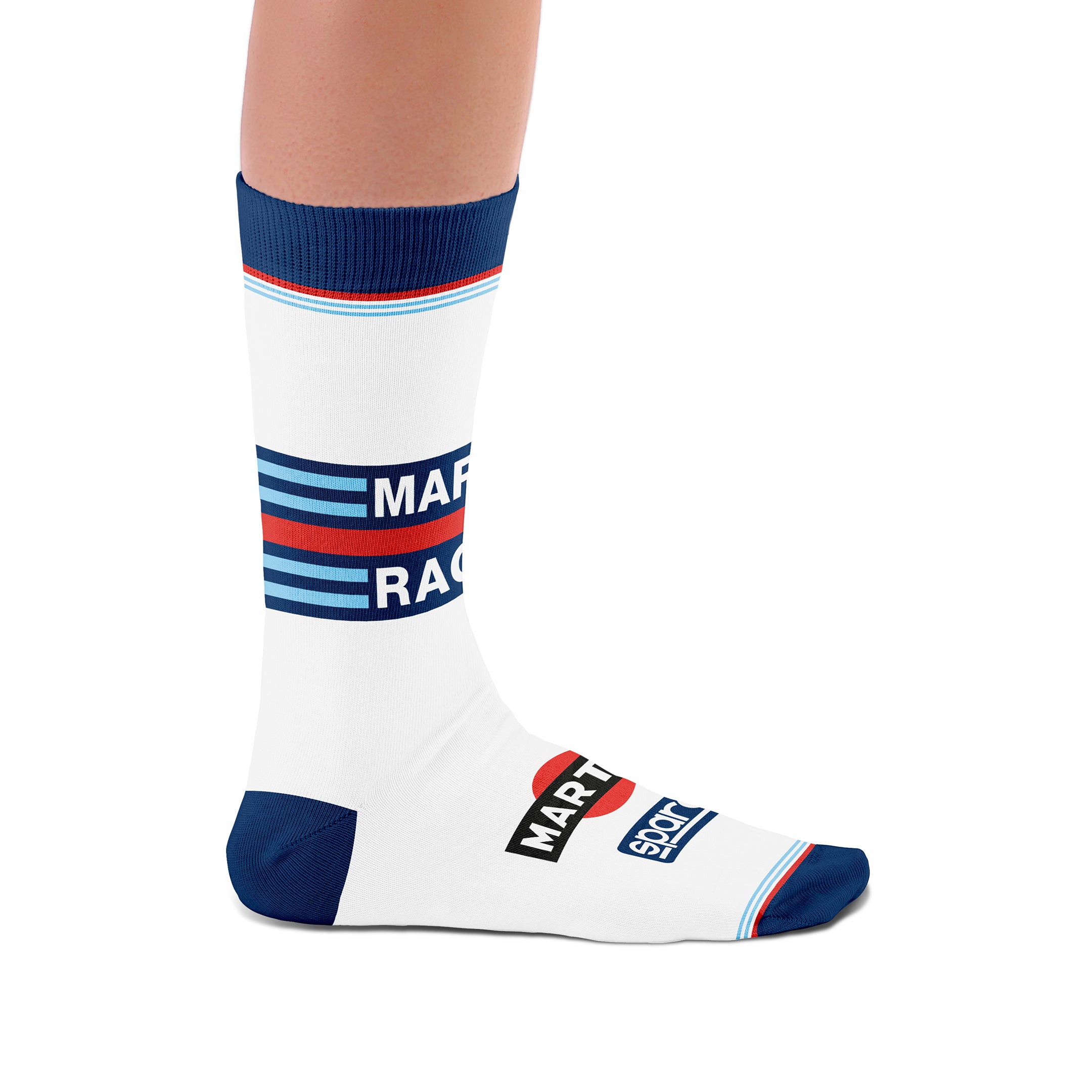 Socks Sparco Iconic Martini Racing White/Blue