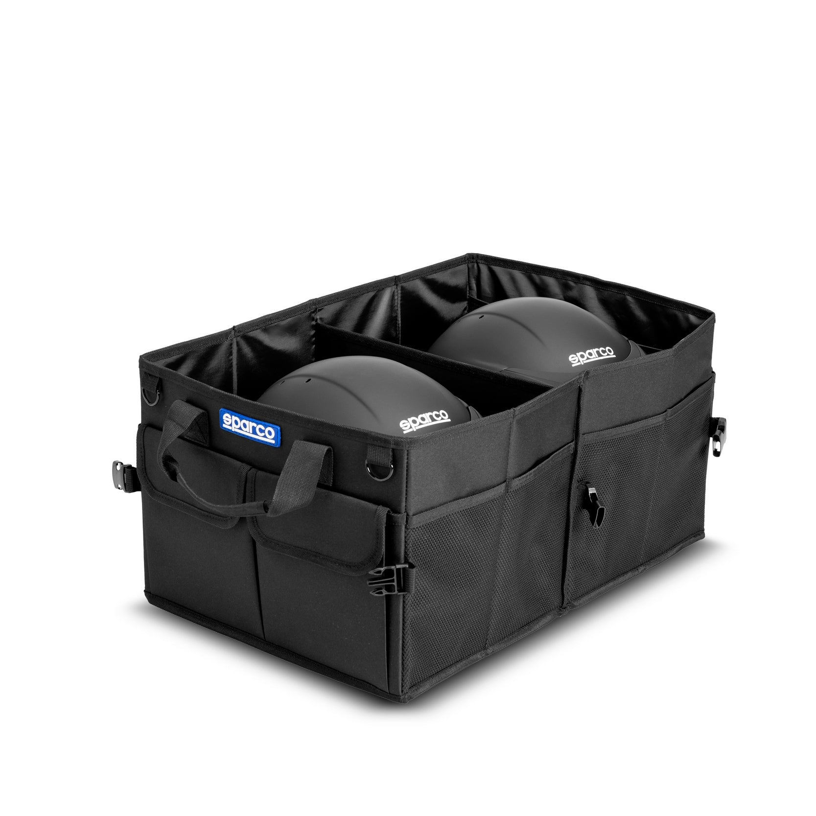 Helmet Box Sparco Foldable Black