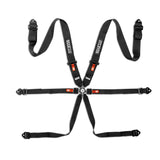 Harness Competition H-3 Steel 6P 3" Black